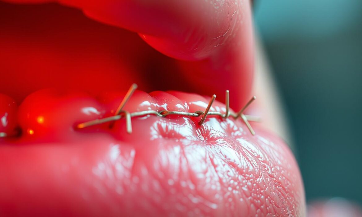 how long for stitches to dissolve after tooth extraction