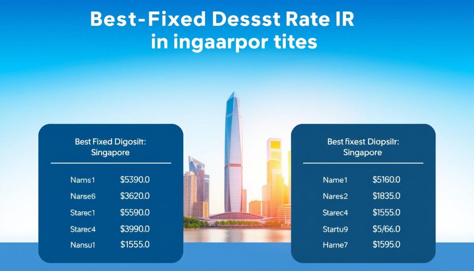 best fixed deposit rates singapore