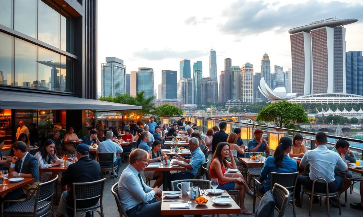 best restaurants in singapore with a view