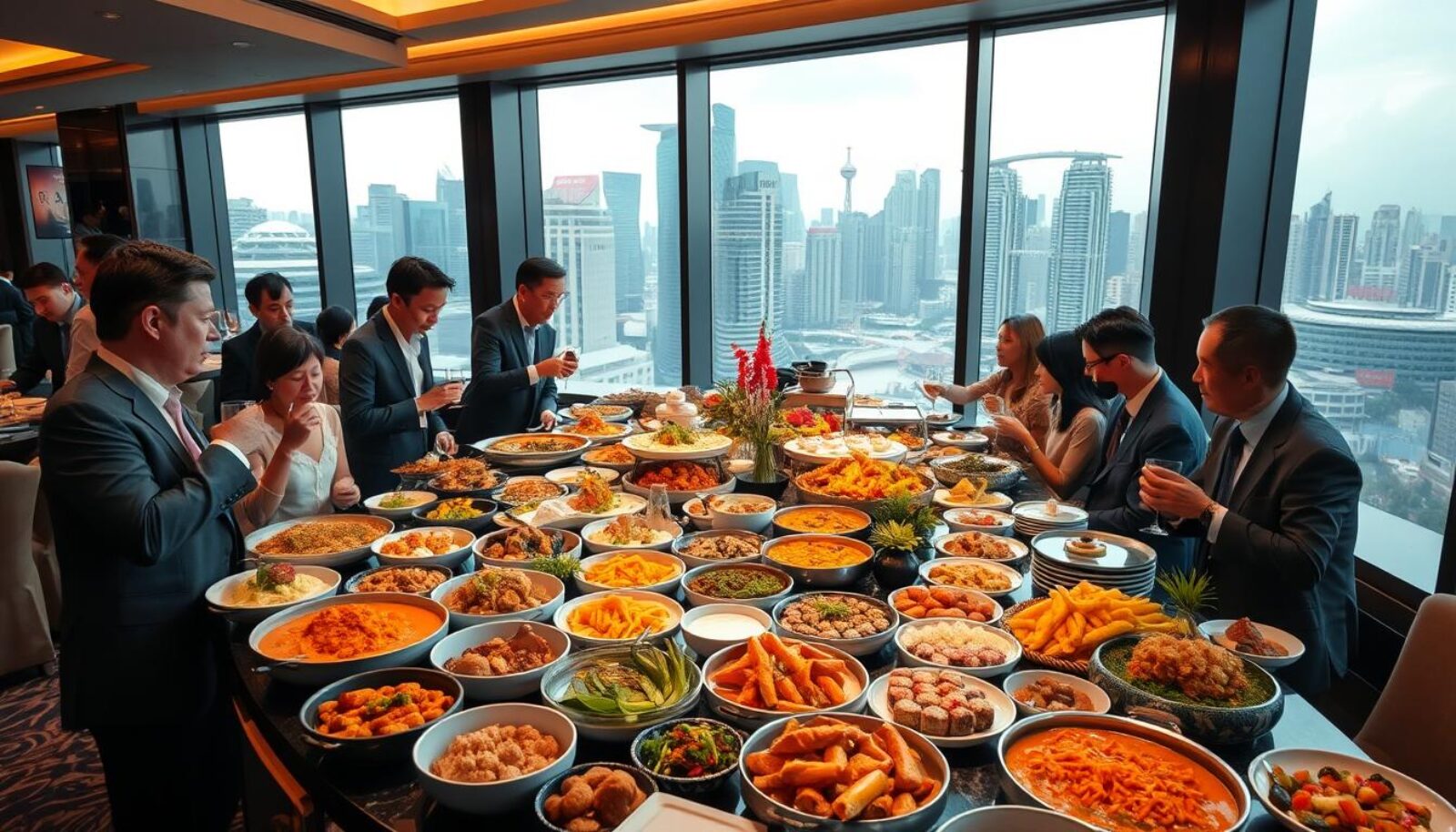 best lunch buffet singapore