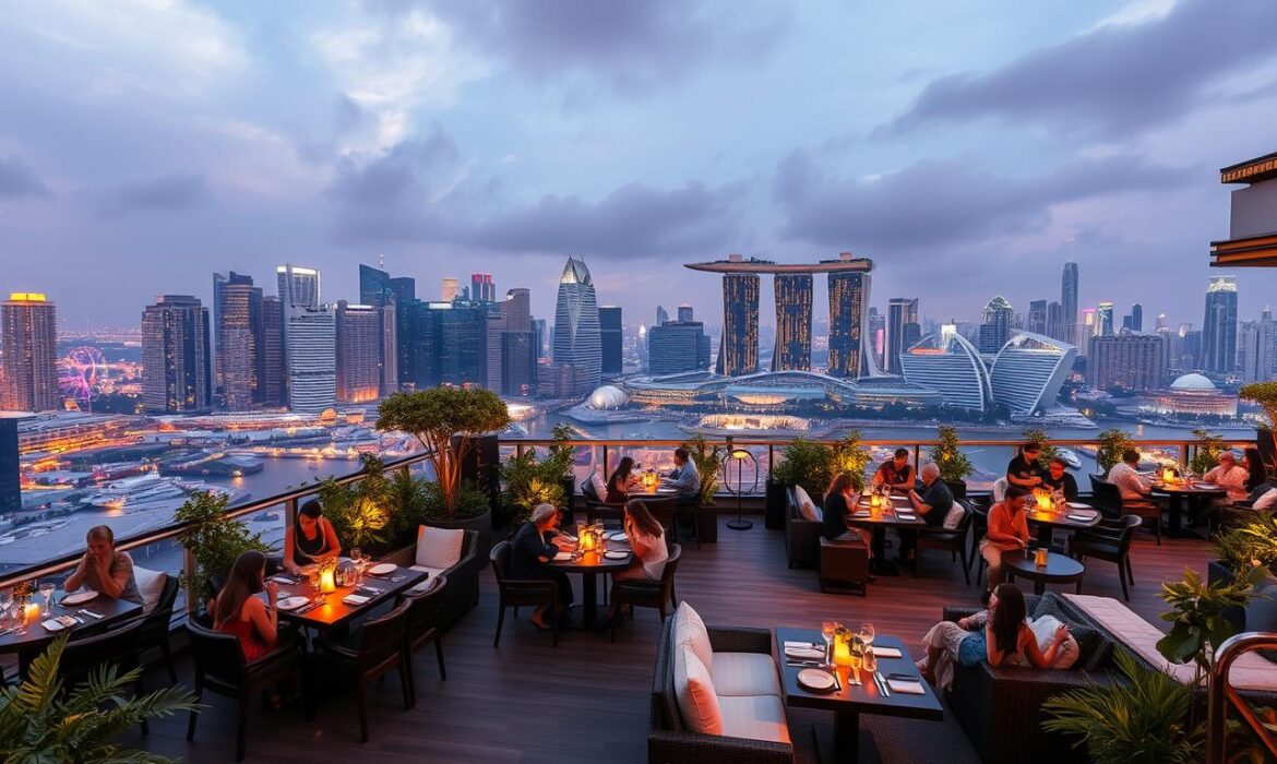best rooftop restaurants singapore