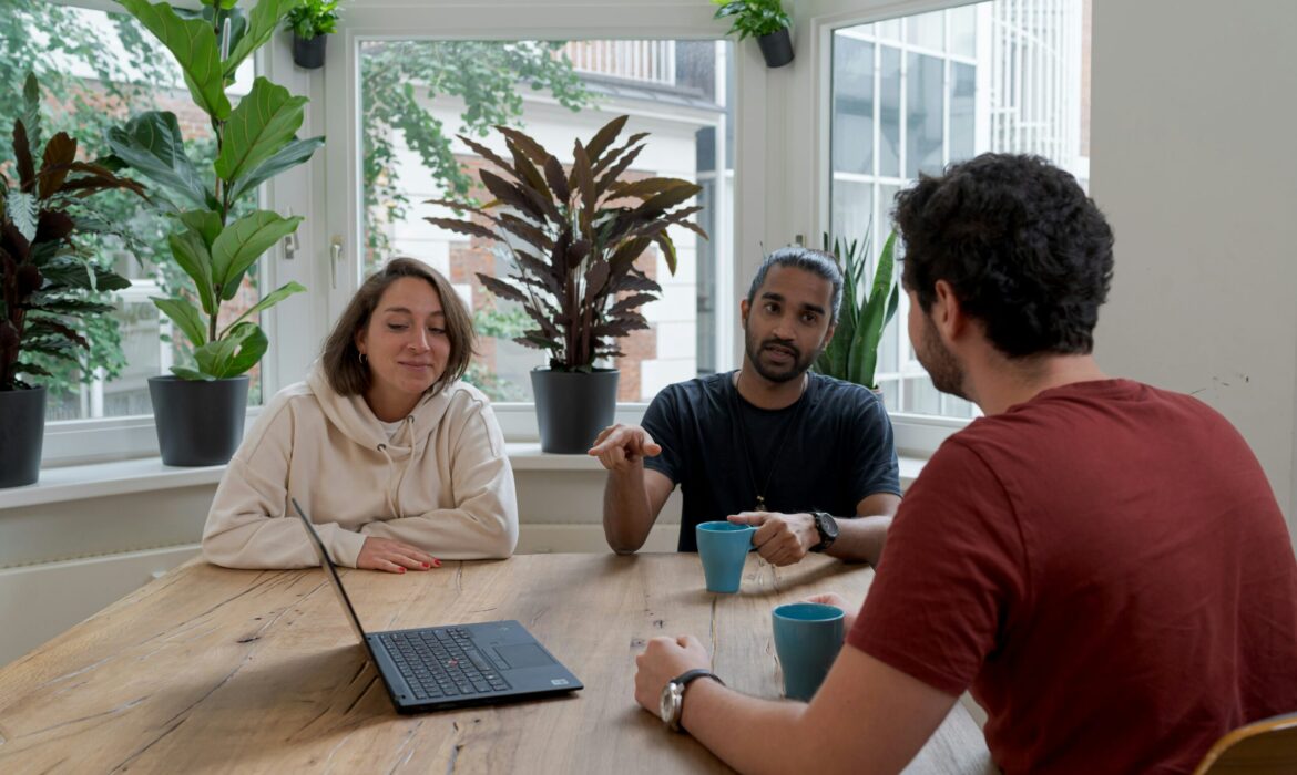 The airfocus team in their Hamburg office.