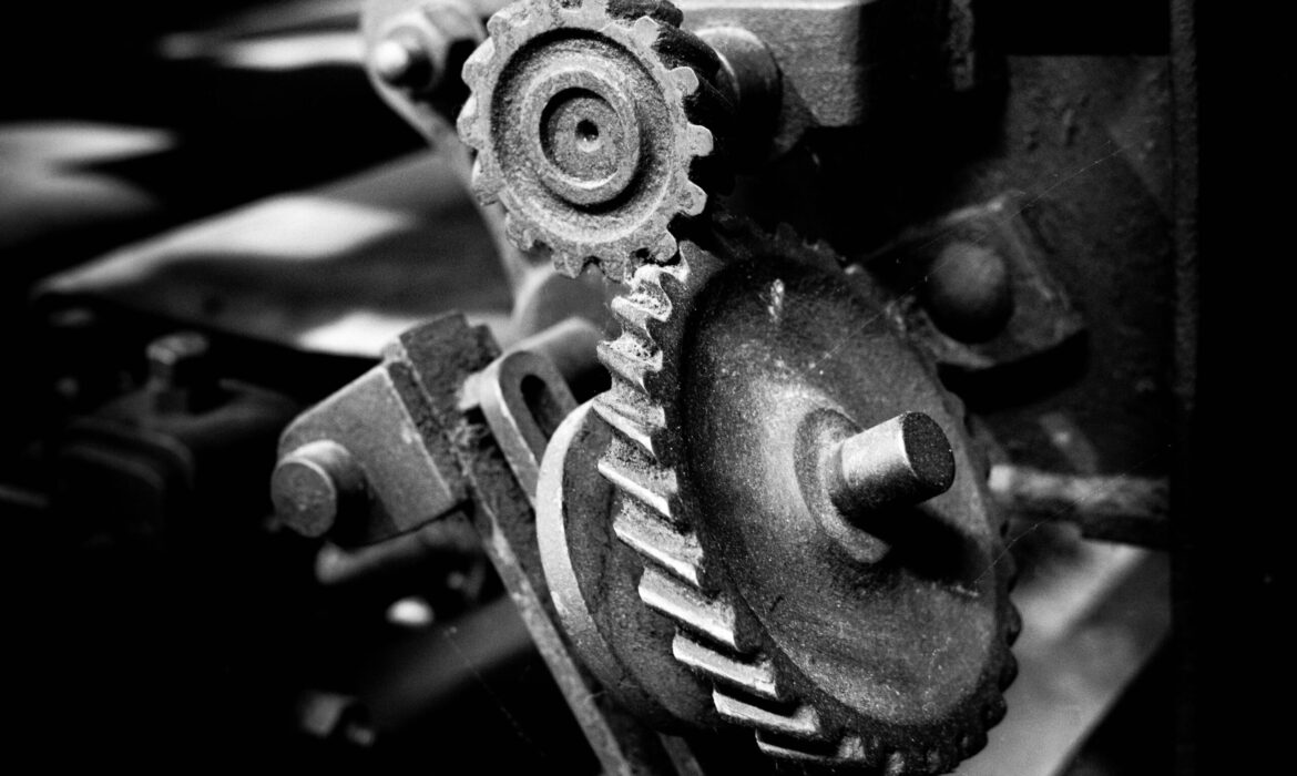 Machines of the mill. A small section of a giant beast found at Leeds Industrial Museum.