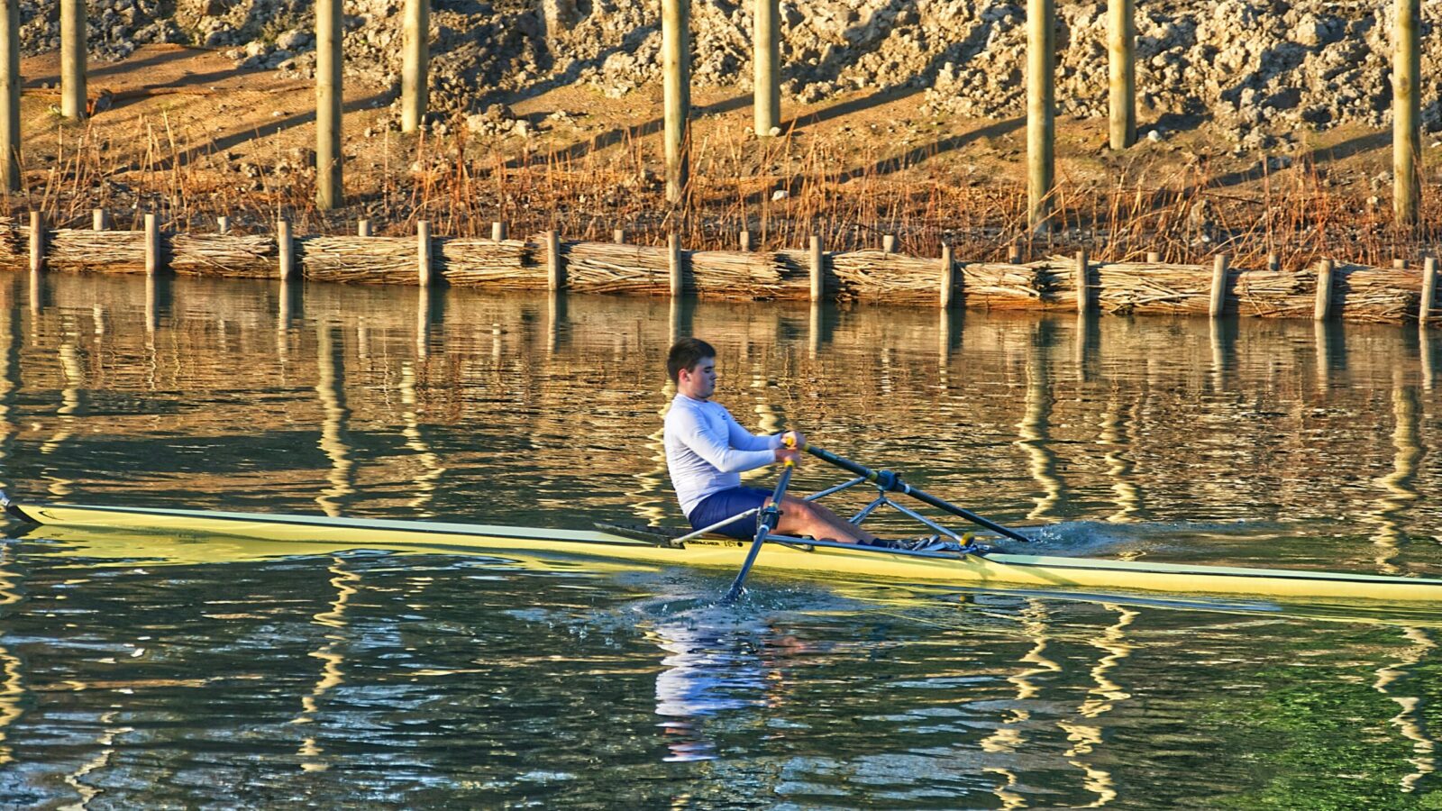 Entraînement hivernal à la.Nautique de Lagny Sur Marne.