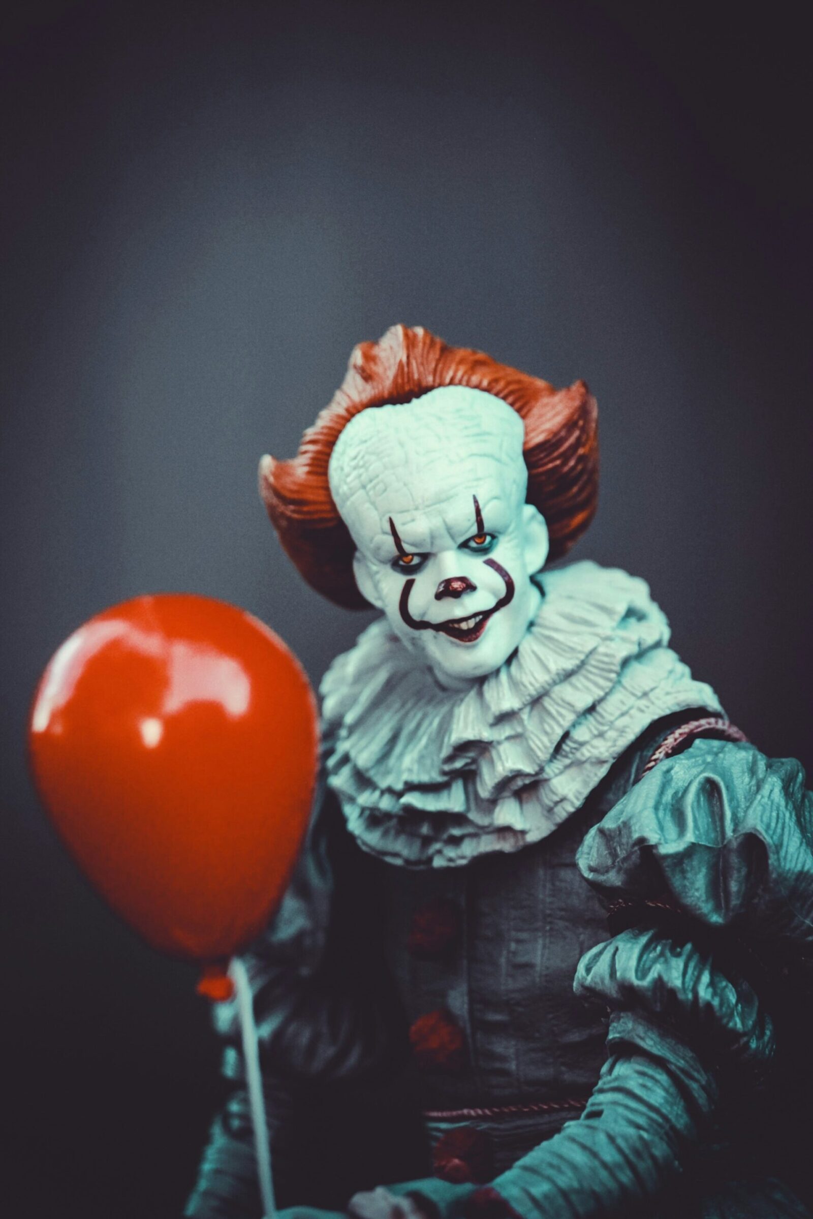 In honor of October, the month of spooks and horror. Pennywise the dancing clown.