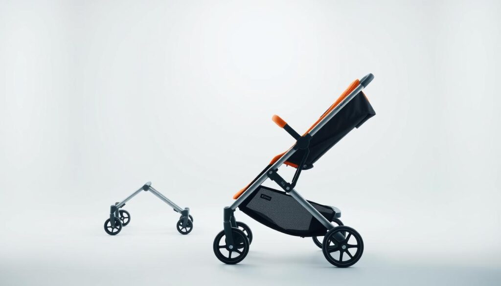 A high-quality, detailed image of the Hauck Eagle 4S Colibri stroller in a bright, well-lit studio setting. The stroller is positioned in the center of the frame, with a clean, uncluttered background that showcases its sleek, modern design. The stroller is captured at a slight angle, highlighting its smooth lines and striking color scheme. The lighting is soft and diffused, creating a warm, inviting atmosphere that emphasizes the stroller's premium materials and craftsmanship. The camera angle is positioned at eye level, allowing for a clear, unobstructed view of the stroller's key features and functionality. The overall composition is balanced and visually appealing, showcasing the Hauck Eagle 4S Colibri as a high-quality, versatile city stroller. A high-quality, detailed image of the Hauck Eagle 4S Colibri stroller in a bright, well-lit studio setting. The stroller is positioned in the center of the frame, with a clean, uncluttered background that showcases its sleek, modern design. The stroller is captured at a slight angle, highlighting its smooth lines and striking color scheme. The lighting is soft and diffused, creating a warm, inviting atmosphere that emphasizes the stroller's premium materials and craftsmanship. The camera angle is positioned at eye level, allowing for a clear, unobstructed view of the stroller's key features and functionality. The overall composition is balanced and visually appealing, showcasing the Hauck Eagle 4S Colibri as a high-quality, versatile city stroller.