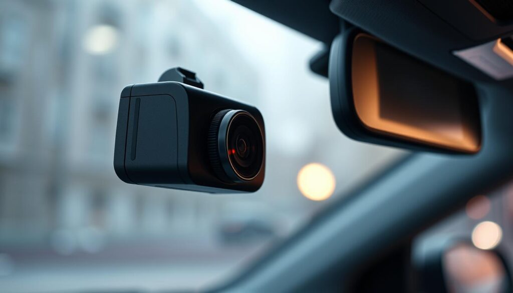 A sleek, modern dashboard camera with a compact, minimalist design. Hikvision N6Pro, captured in a well-lit, close-up angle that emphasizes its clean lines and premium aesthetic. The camera is mounted on a discreet dashboard mount, casting a subtle glow against a softly blurred interior. Crisp, high-resolution details reveal the tactile textures of the matte black casing and the precision-engineered lens assembly. Intelligent sensors and advanced AI capabilities are implied through the camera's thoughtful, user-centric form factor. An image that conveys the Hikvision N6Pro's blend of technical sophistication and seamless integration into the driving experience. A sleek, modern dashboard camera with a compact, minimalist design. Hikvision N6Pro, captured in a well-lit, close-up angle that emphasizes its clean lines and premium aesthetic. The camera is mounted on a discreet dashboard mount, casting a subtle glow against a softly blurred interior. Crisp, high-resolution details reveal the tactile textures of the matte black casing and the precision-engineered lens assembly. Intelligent sensors and advanced AI capabilities are implied through the camera's thoughtful, user-centric form factor. An image that conveys the Hikvision N6Pro's blend of technical sophistication and seamless integration into the driving experience.