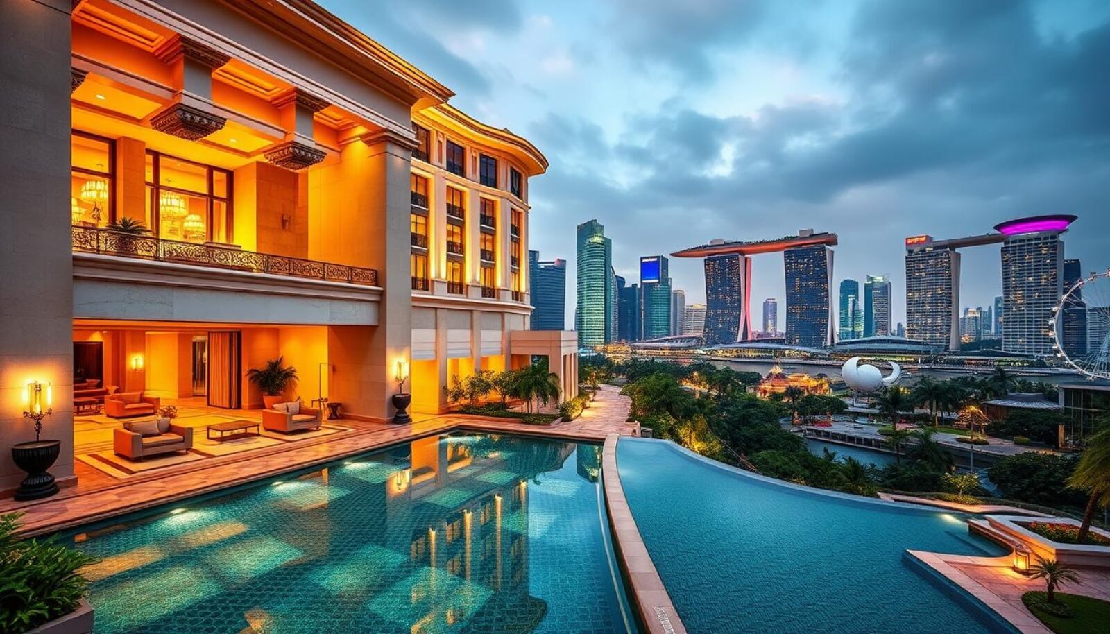 best 5 star hotels in singapore
