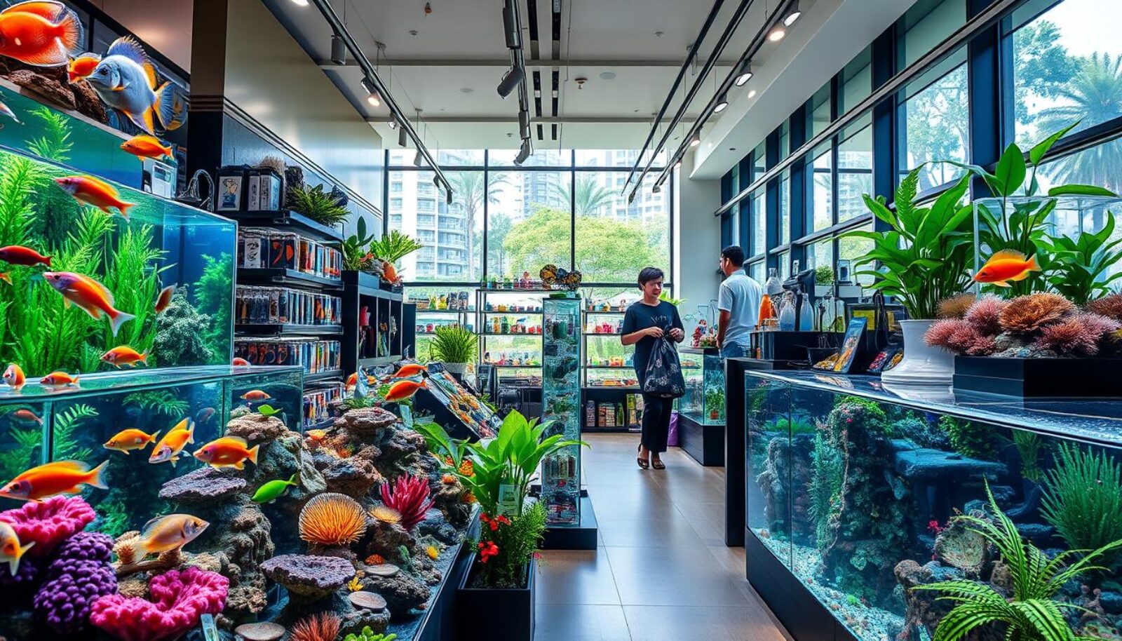 best aquarium shop in singapore