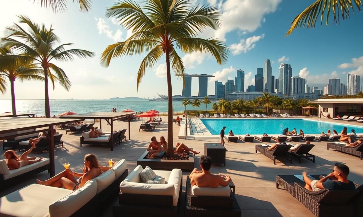 best beach club singapore
