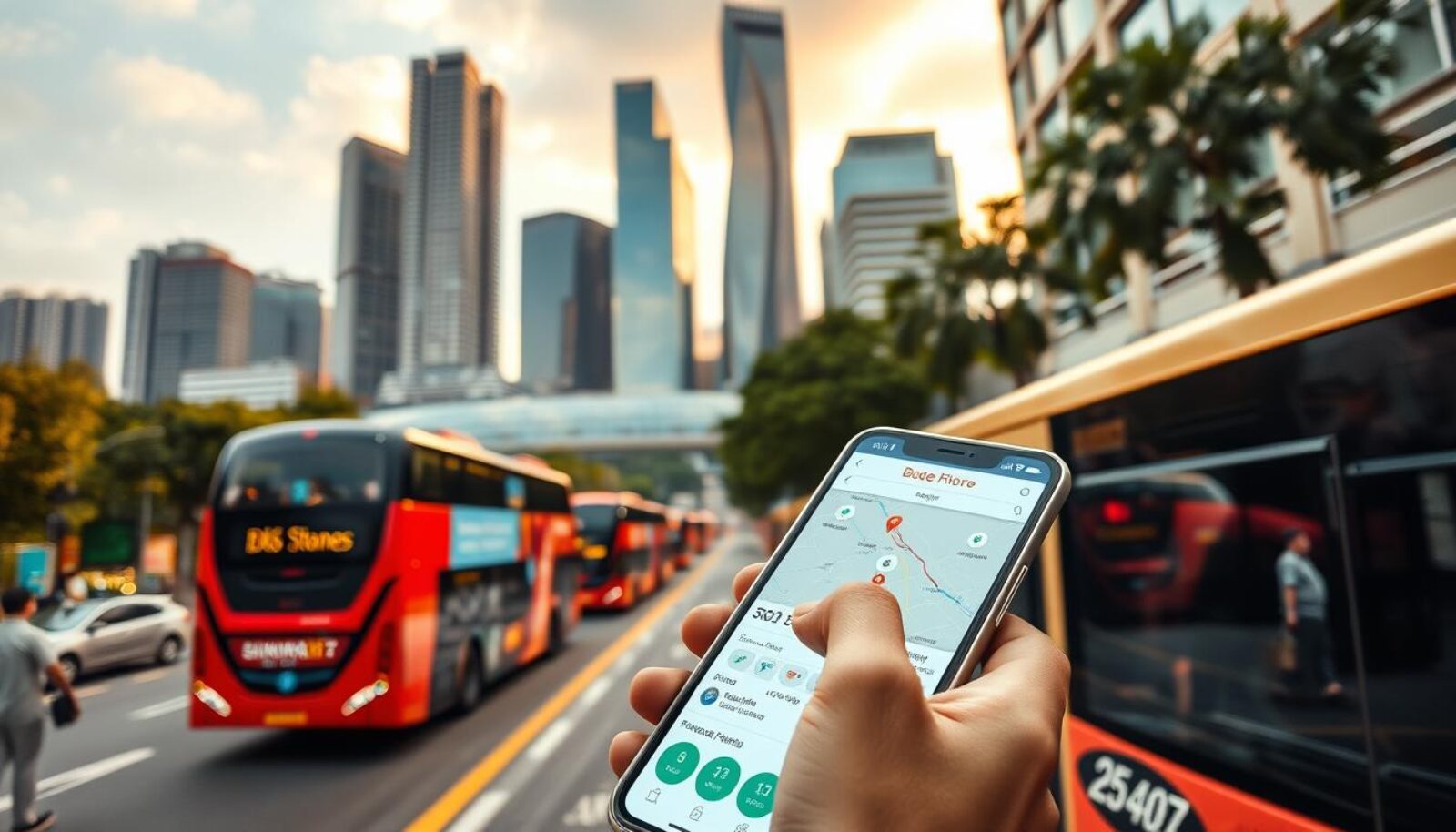best bus app singapore