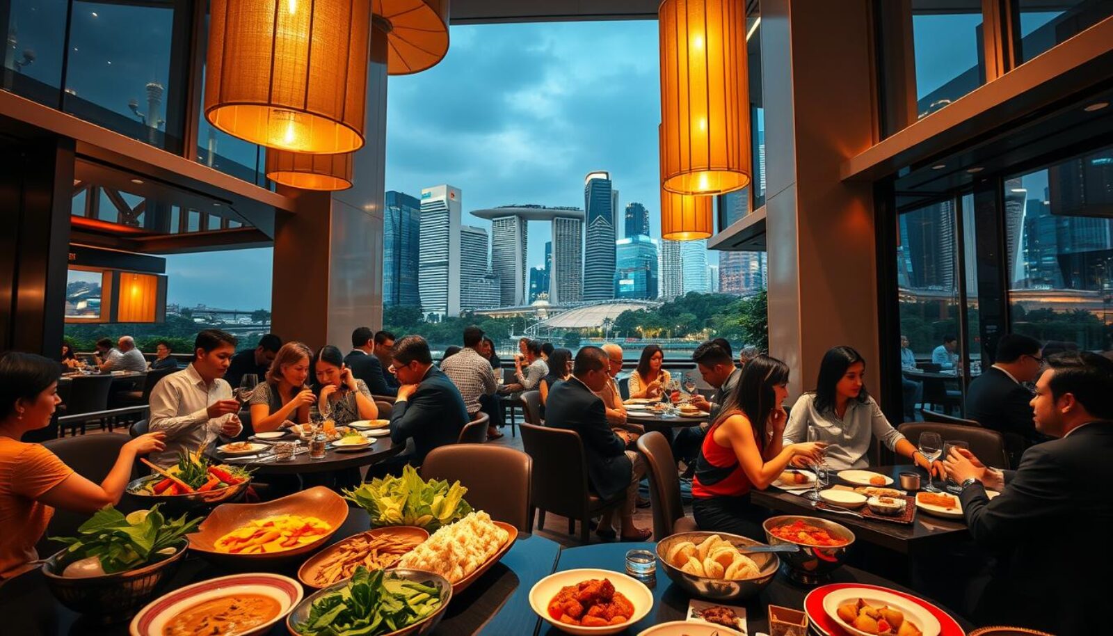 best dining experience singapore