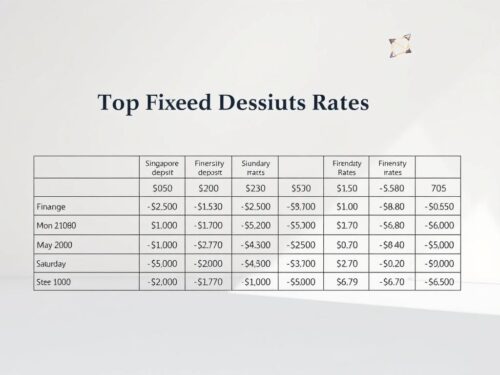 Best FD Singapore: Top Fixed Deposit Rates Compared