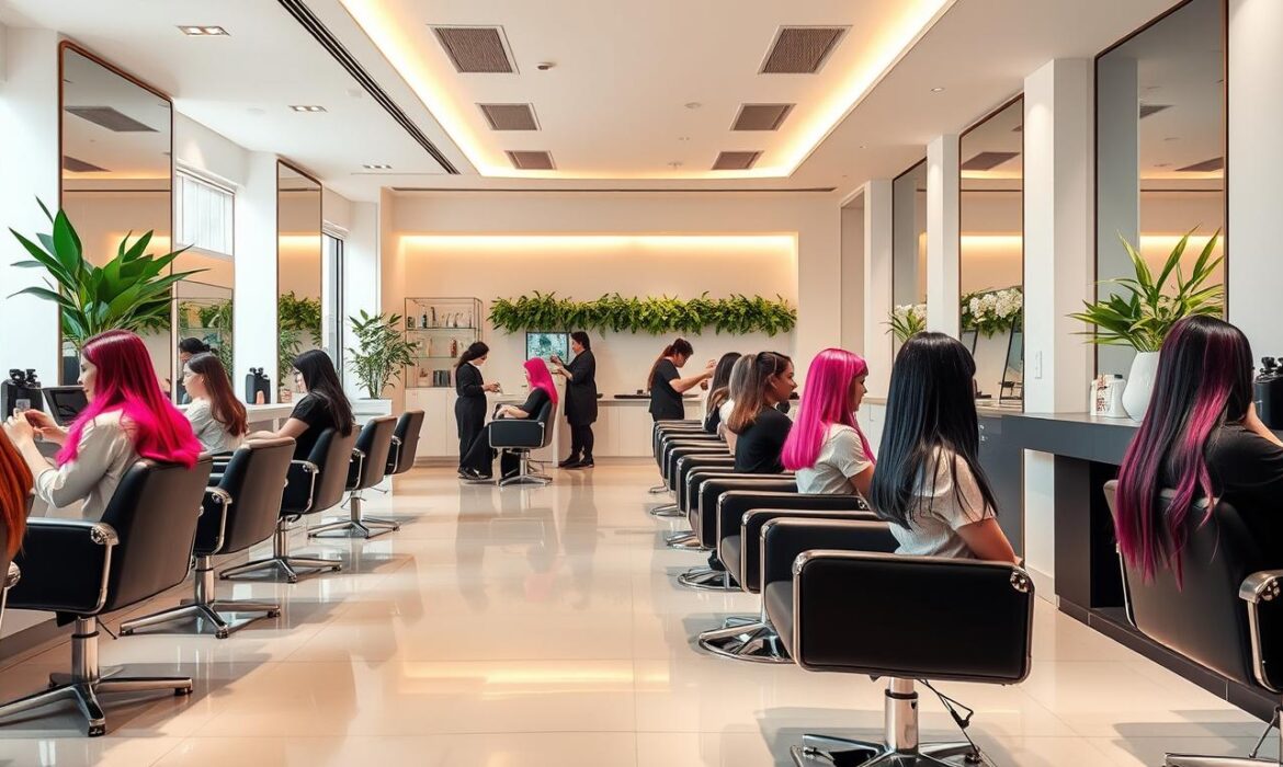 best hair color salon singapore