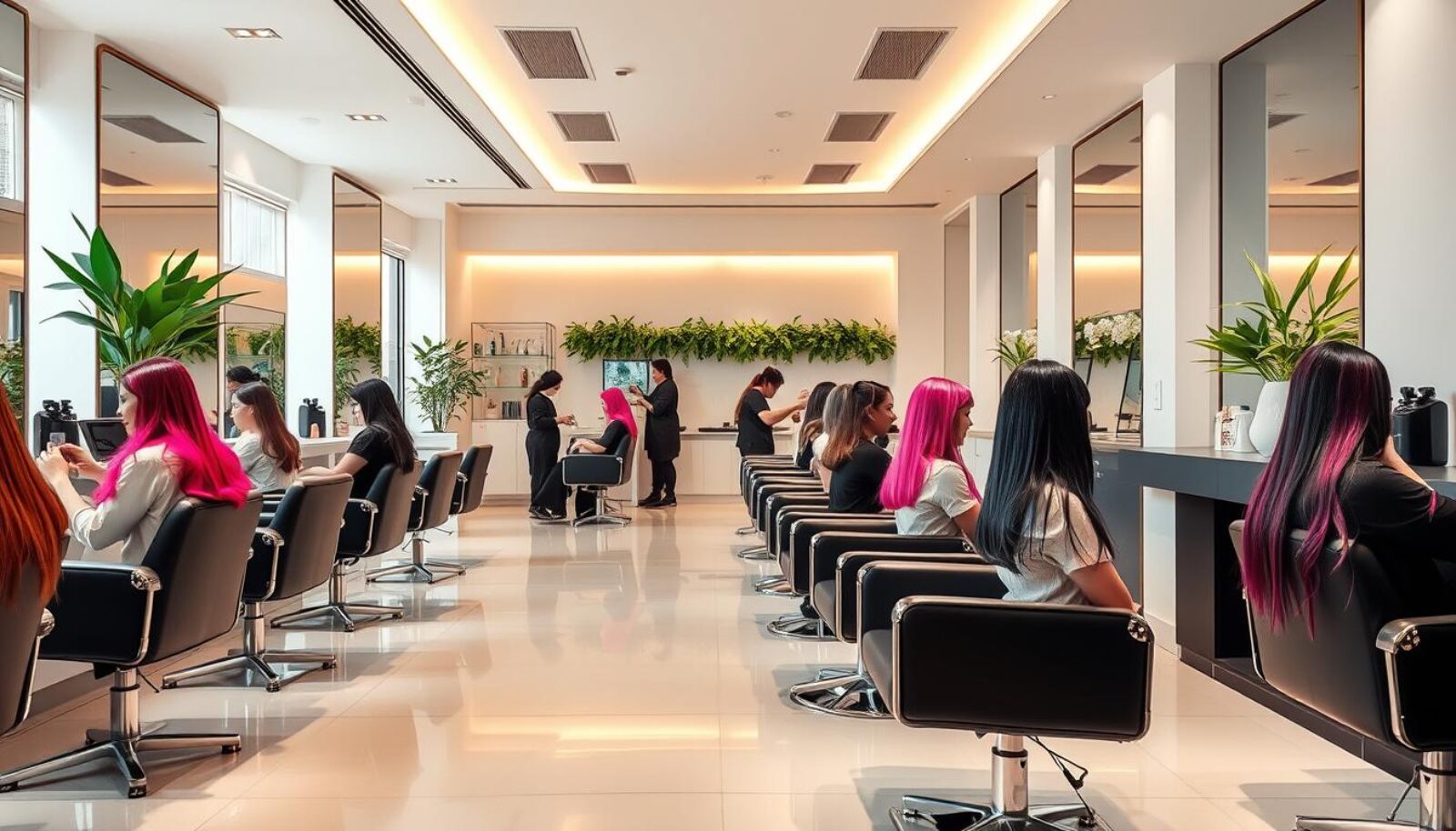best hair color salon singapore