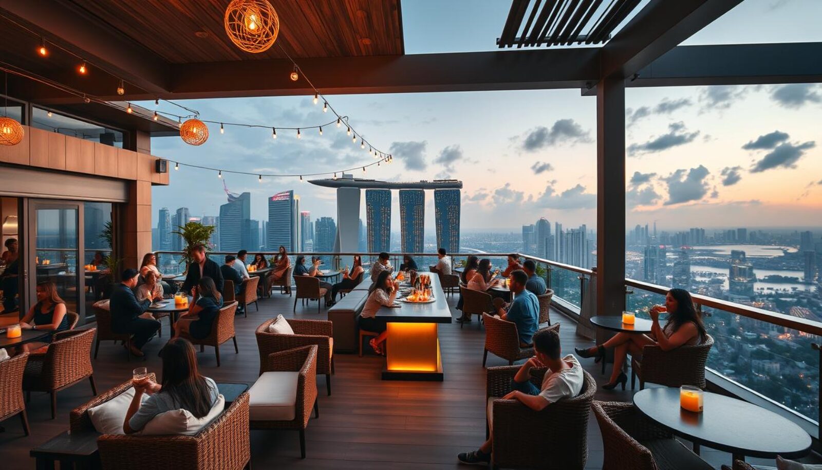 best rooftop singapore