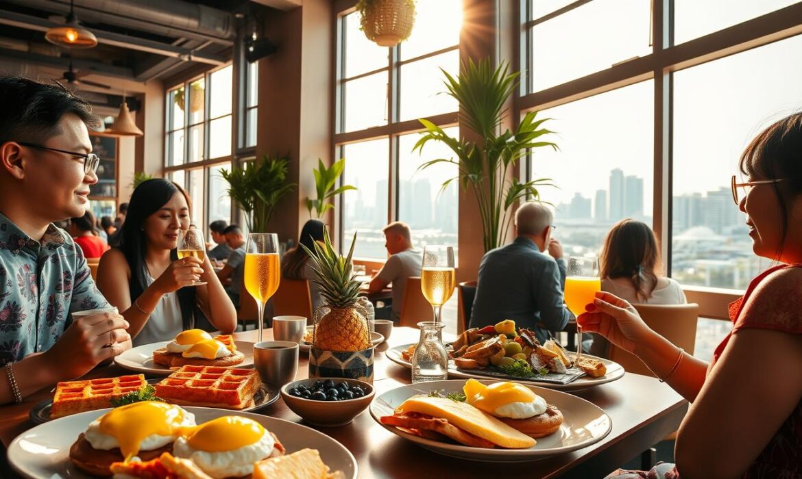 best sunday brunch singapore